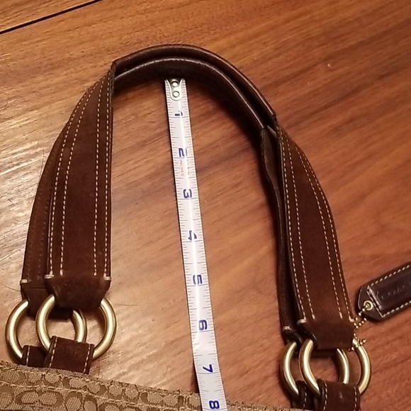 Coach signature fabric/leather/suede purse!!! - Picture 8 of 12